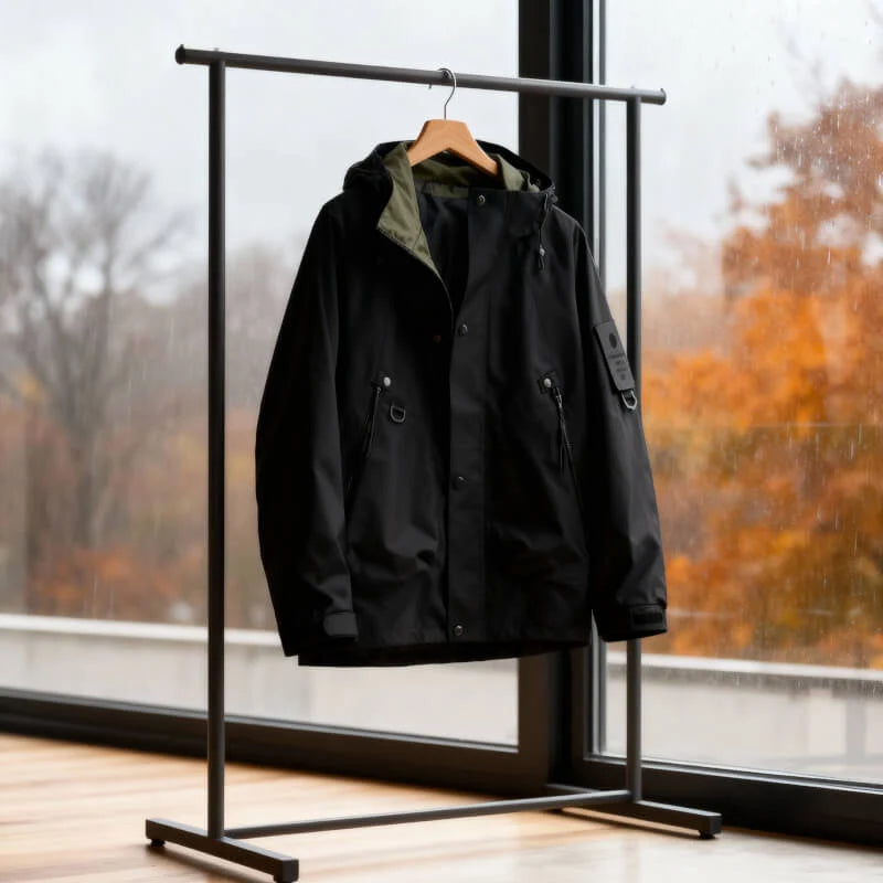 Boone | Men's Jacket Waterproof Softshell Adjustable Hood Windproof Technical Warm Functional Outdoor Everyday Autumn Winter