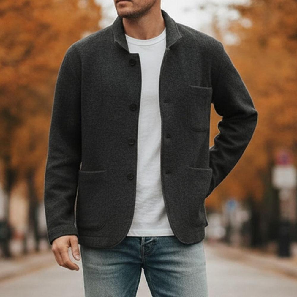 Men’s Classic Buttoned Knit Cardigan