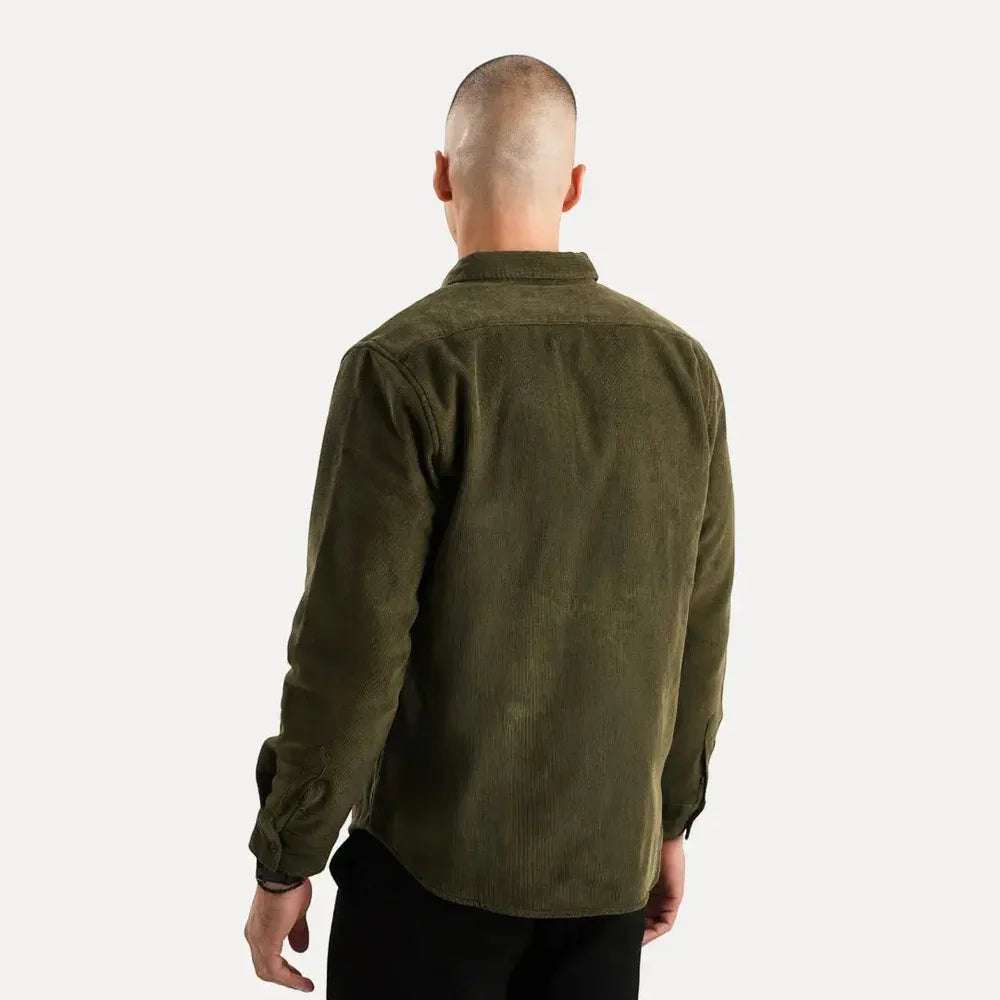 Men’s Corduroy Button Up Shirt