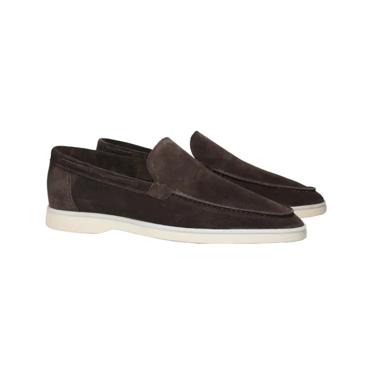 Men's Faux Leather Slip-On Loafers