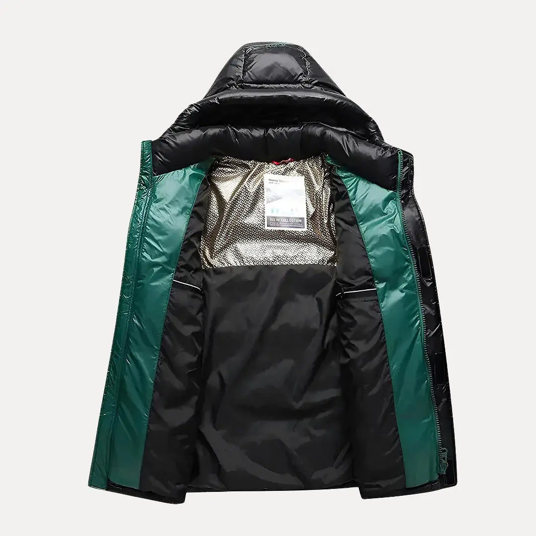 Men’s Modern Hooded Puffer Jacket