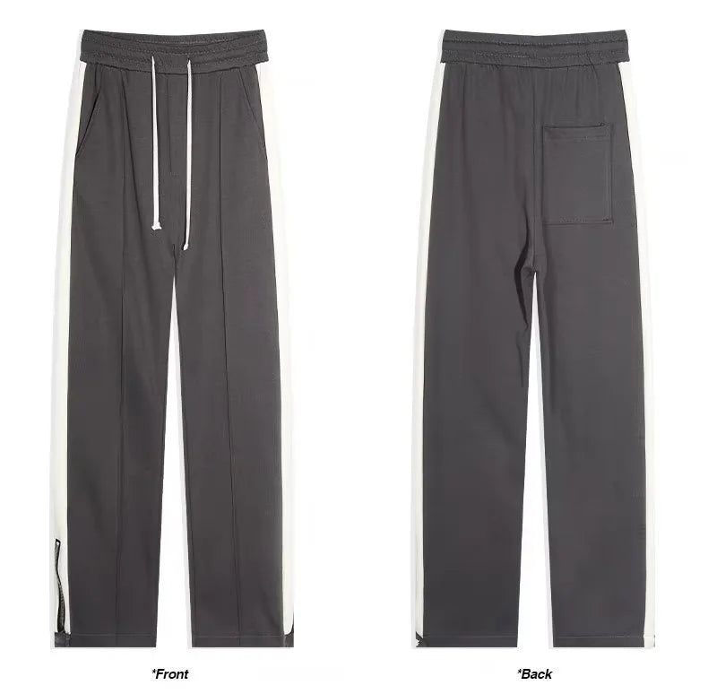 Men’s Side Stripe Drawstring Track Pants