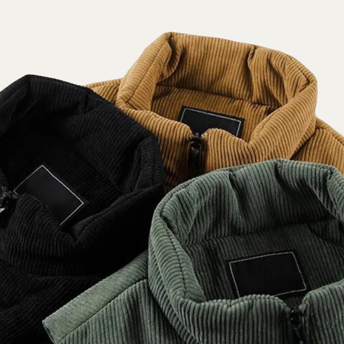Men's Corduroy Lightweight Quilted Vest