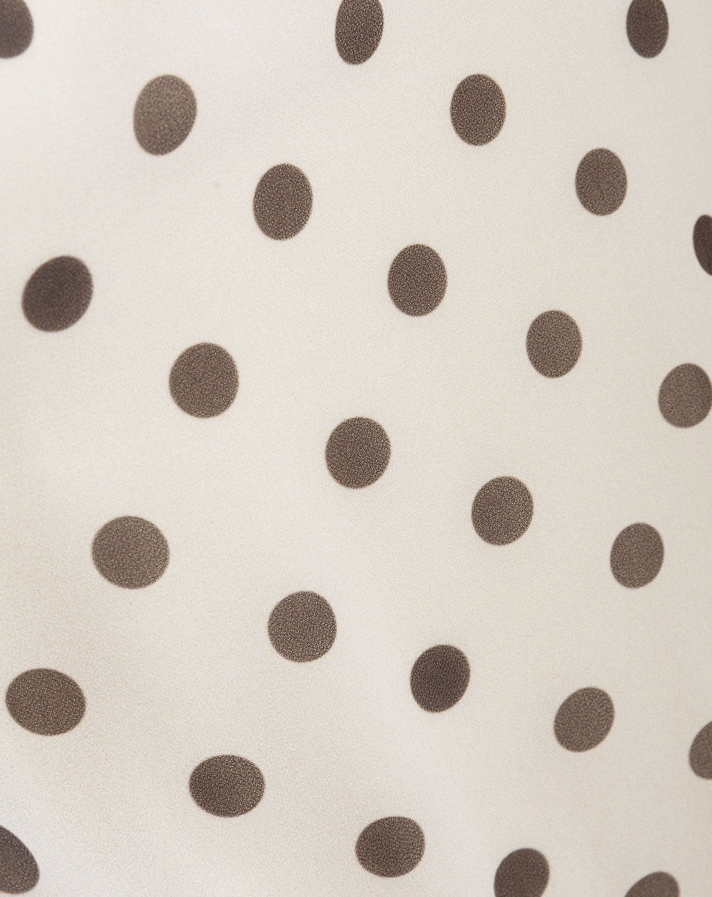 Women's Polka Dot Chiffon Halter Top White