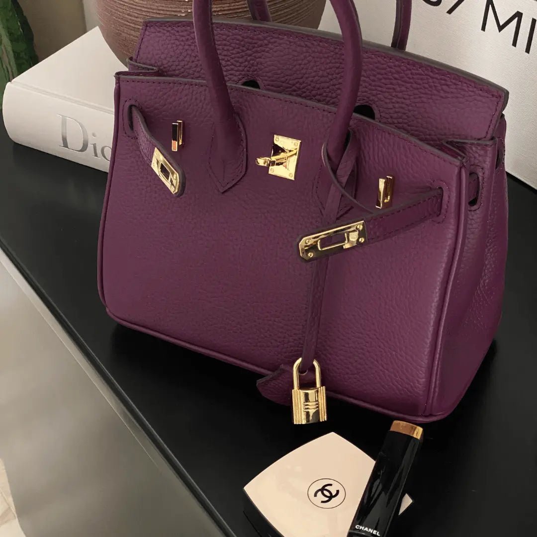 Women's Large Genuine Leather Tote Handbag