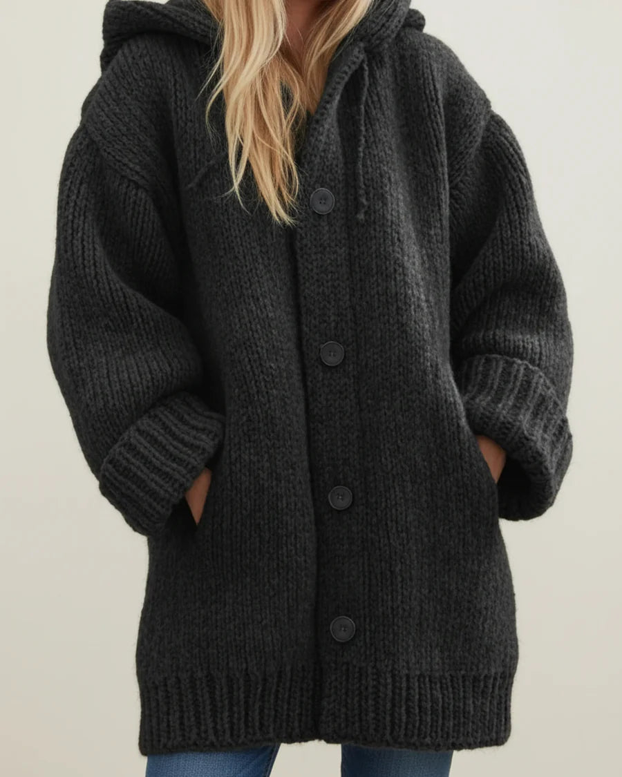 Women’s Hooded Knit Cardigan