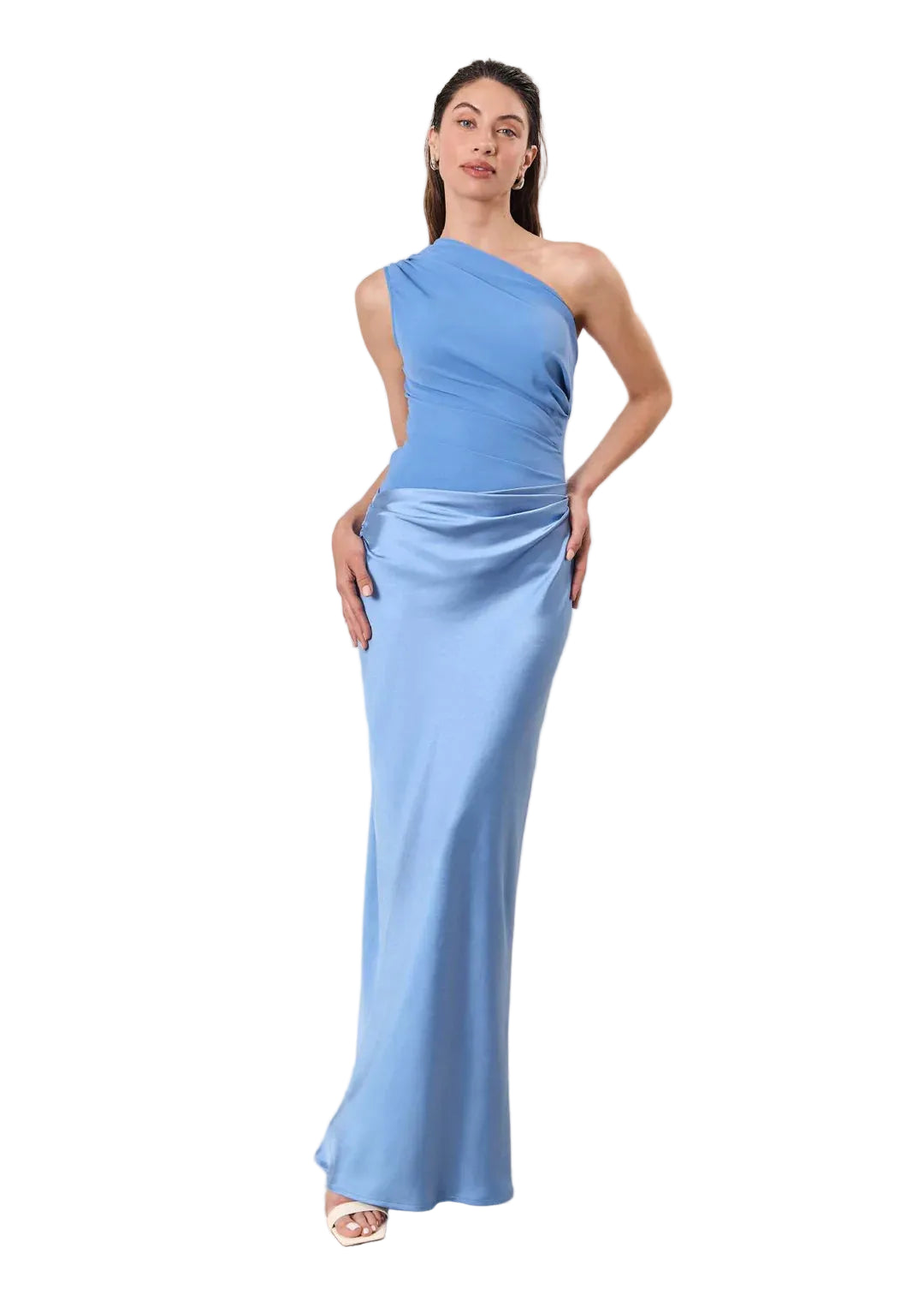 Women’s One Shoulder Maxi Dress