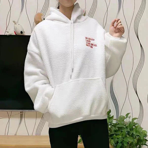 Women’s Teddy Fleece Hoodie