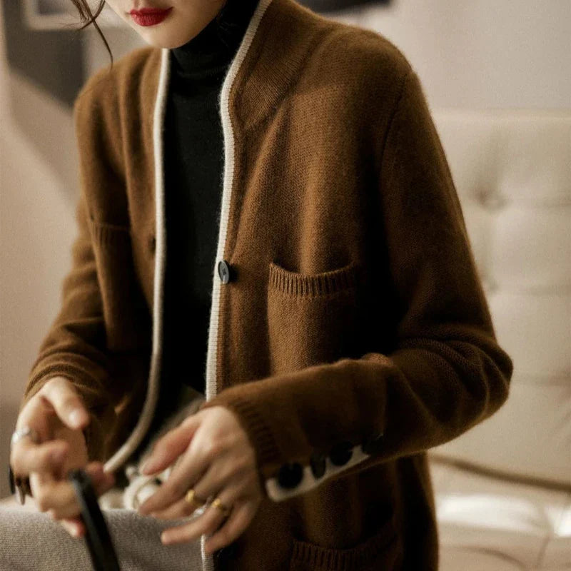 Women’s Knit Button Cardigan