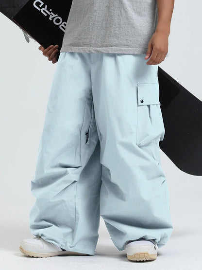 Barrett | Men's Snow Trousers Baggy Freestyle Durable Relaxed Fit Waterproof Insulated Warm Technical Outdoor Winter Snowboard