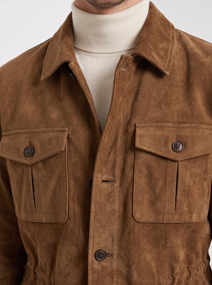 Banks | Men's Jacket Italian Slim Fit Hunting Structured Tailored Refined Smart Casual Everyday Layering Autumn Winter Outerwear