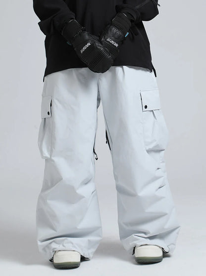 Barrett | Men's Snow Trousers Baggy Freestyle Durable Relaxed Fit Waterproof Insulated Warm Technical Outdoor Winter Snowboard