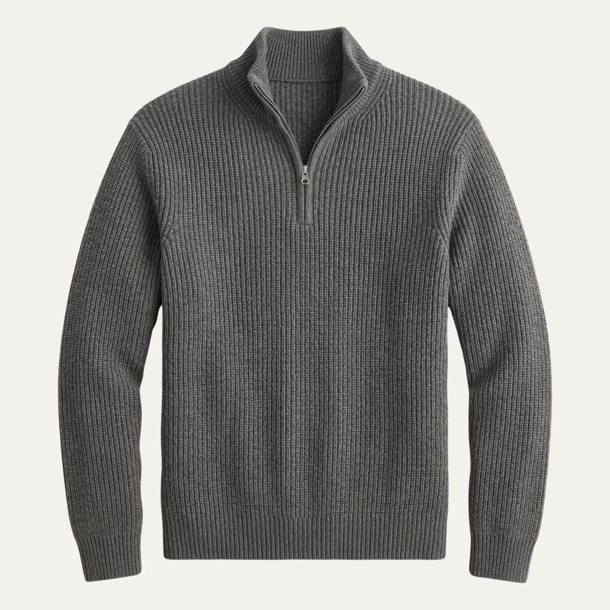 Hamish | Men's Merino Wool Sweater Half-Zip Pullover Premium Soft Warm Durable Smart Casual Everyday Layering Autumn Winter