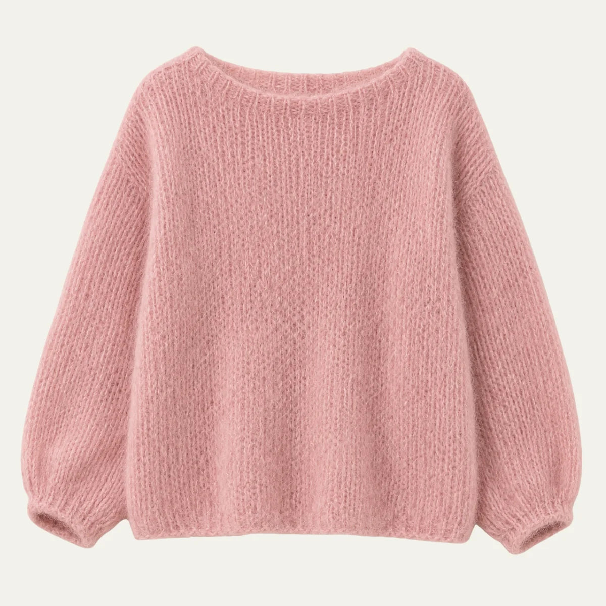 Maxine | Women's Sweater Fluffy Off-Shoulder Soft Textured Cosy Warm Relaxed Feminine Chic Occasion Everyday Autumn Winter