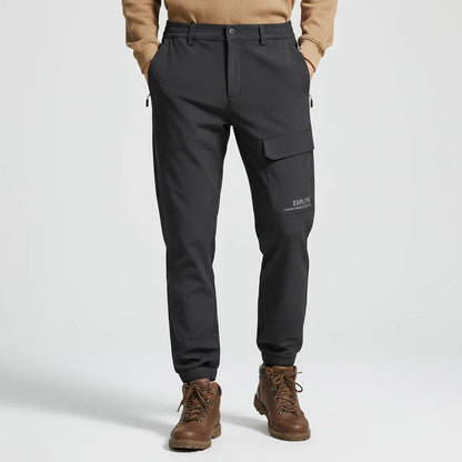 Braden | Men's Cargo Trousers Waterproof Fleece-Lined Windproof Warm Insulated Durable Outdoor Functional Technical Everyday