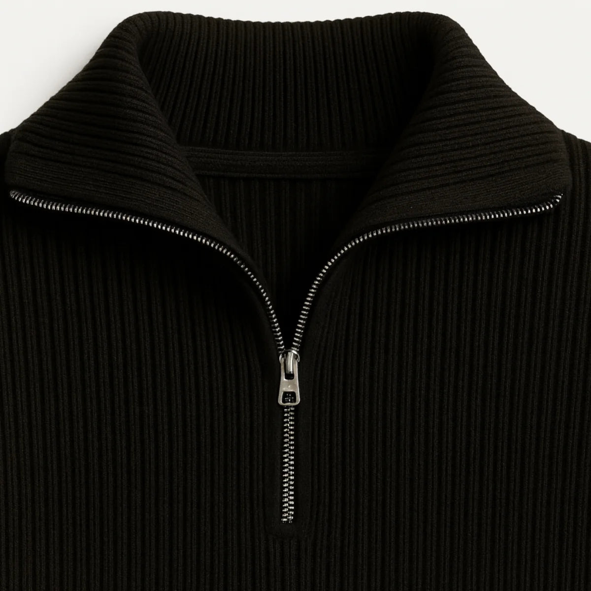 Jago | Men's Merino Wool Sweater Quarter-Zip Premium Soft Warm Refined Smart Casual Everyday Layering Autumn Winter Knitwear Cosy