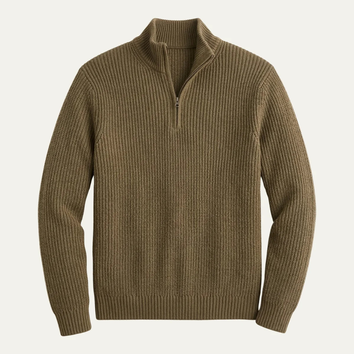Hamish | Men's Merino Wool Sweater Half-Zip Pullover Premium Soft Warm Durable Smart Casual Everyday Layering Autumn Winter