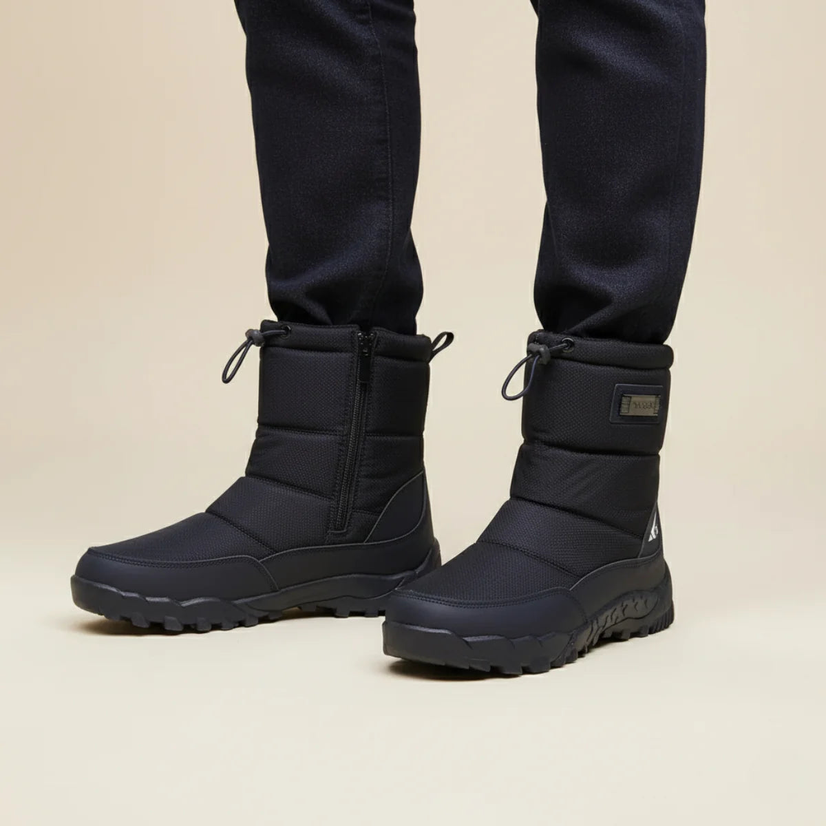 Ari | Men's Snow Boots Warm Insulated Anti-Slip Grippy Sole Waterproof Durable Winter Cosy Casual Everyday Outdoor