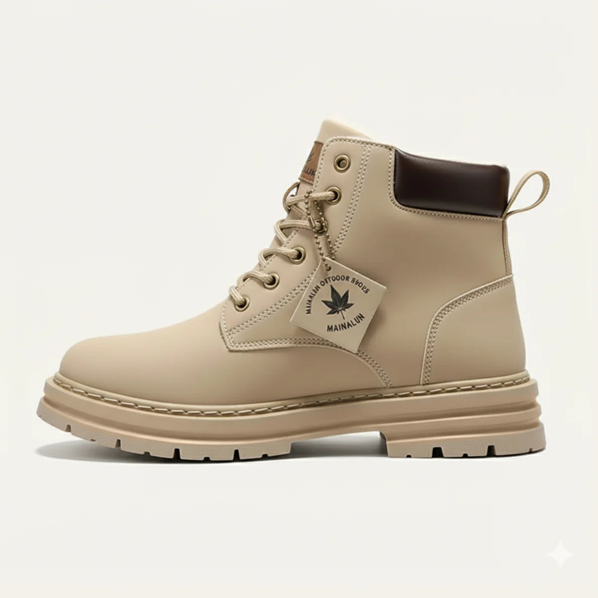 Arjun | Men's Snow Boots Cosy Fur-Lined Insulated Warm Grippy Sole Durable Winter Casual Everyday Outdoor Weather-Resistant