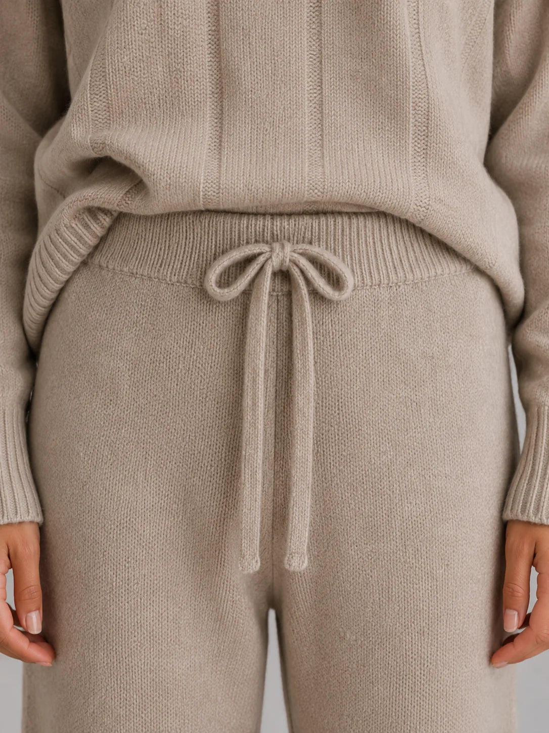 Phoenix | Women's Lounge Set Knitted Relaxed Two-Piece Soft Cosy Warm Coordinated Comfort Loungewear Casual Everyday Autumn Winter