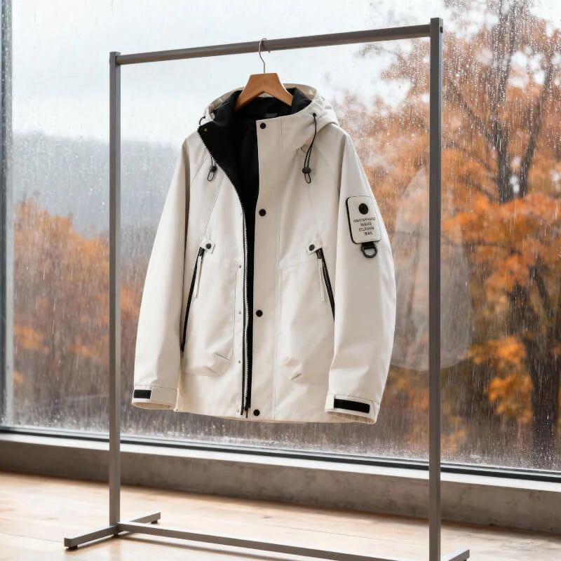 Boone | Men's Jacket Waterproof Softshell Adjustable Hood Windproof Technical Warm Functional Outdoor Everyday Autumn Winter
