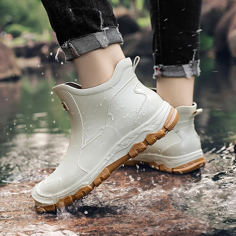 Valentine | Men's Rain Boots Waterproof Slip-On Non-Slip Durable Sole Outdoor Functional Casual Everyday Autumn Winter