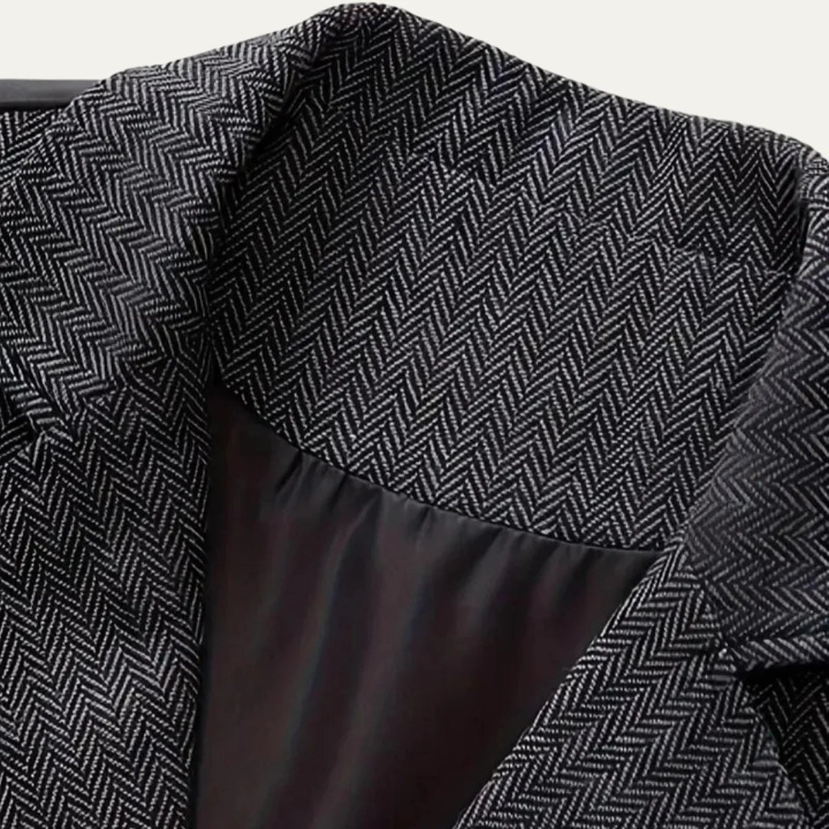Gideon | Men's Tweed Waistcoat Gilet Tailored Classic Structured Sleeveless Smart Formal Occasion Business Wedding Refined