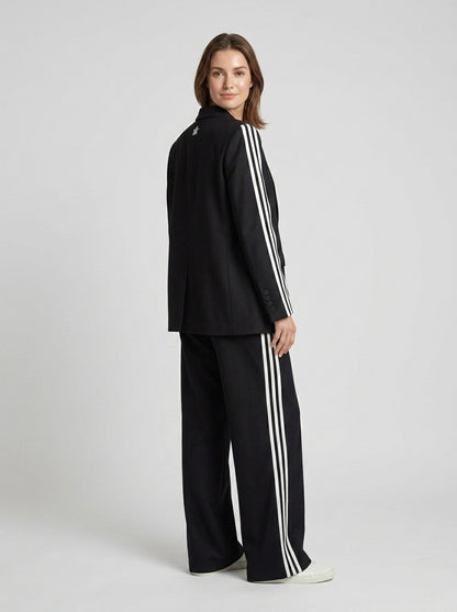 Mariana | Women's Co-ord Set Sporty Tailored Oversized Blazer Trousers Two-Piece Structured Smart Casual Coordinated Chic Autumn - Front [Lystr 6a8571ab2208118807881c0e:front]
