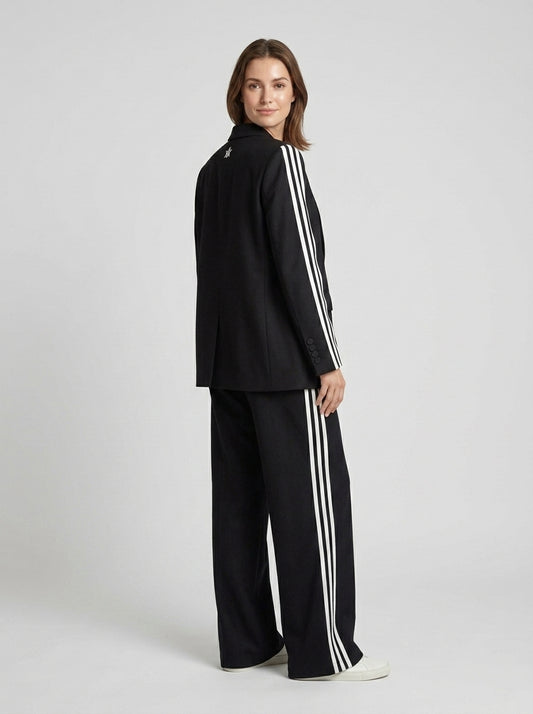 Mariana | Women's Co-ord Set Sporty Tailored Oversized Blazer Trousers Two-Piece Structured Smart Casual Coordinated Chic Autumn - Front [Lystr 6a8571ab2208118807881c0e:front]