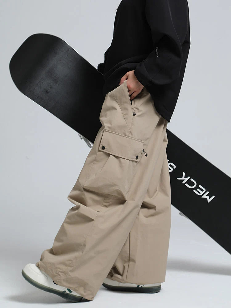 Barrett | Men's Snow Trousers Baggy Freestyle Durable Relaxed Fit Waterproof Insulated Warm Technical Outdoor Winter Snowboard