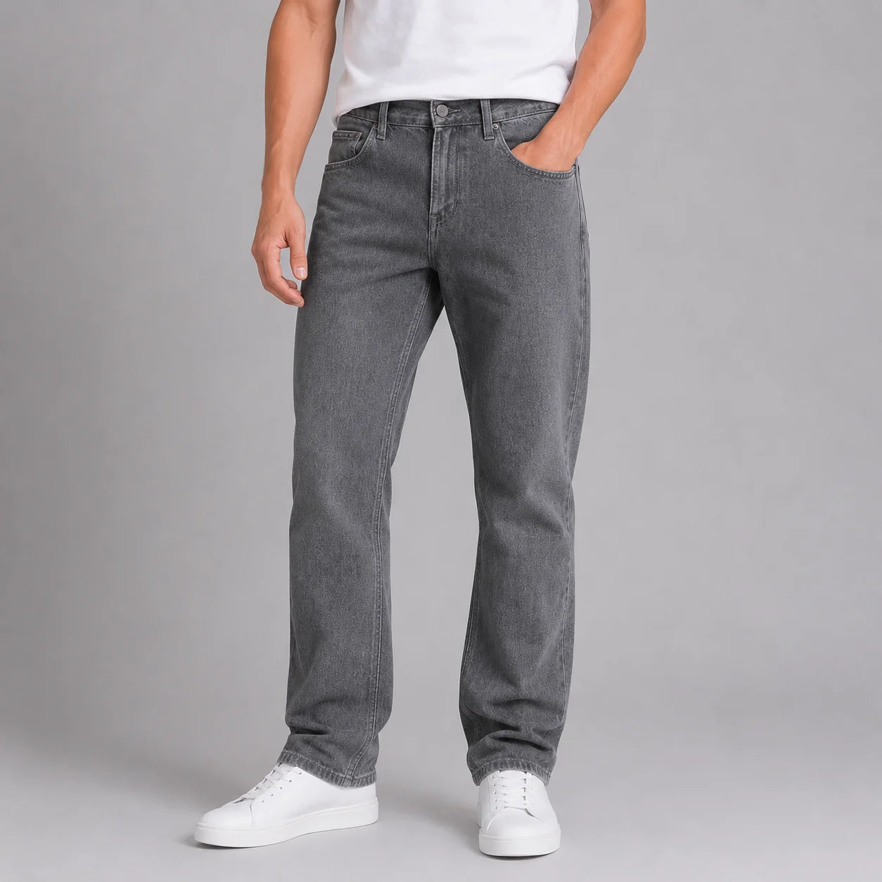 Lewis | Men's Jeans Straight Leg Regular Fit Denim Casual Everyday Durable Comfortable Versatile Timeless Classic Smart Casual