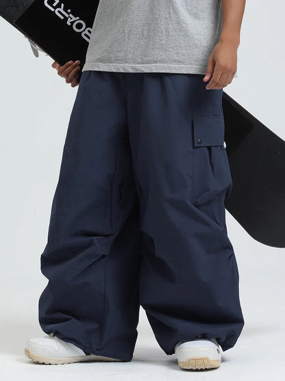 Barrett | Men's Snow Trousers Baggy Freestyle Durable Relaxed Fit Waterproof Insulated Warm Technical Outdoor Winter Snowboard