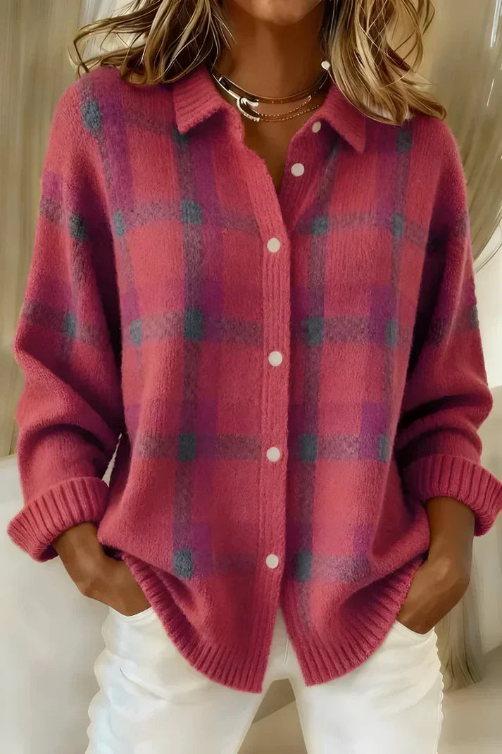 Oakley | Women's Cardigan Long Elegant Knit Soft Relaxed Warm Layering Chic Feminine Occasion Everyday Autumn Winter Knitwear