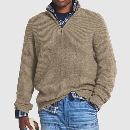 Adonis | Men's Sweater Business Casual Fine Knit Soft Warm Refined Smart Casual Everyday Layering Autumn Winter Knitwear Versatile