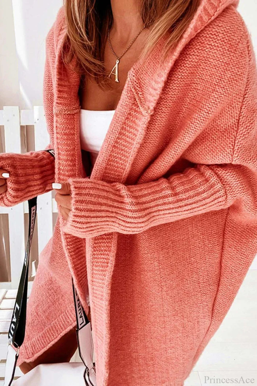 Karina | Women's Cardigan Colour Block Knit Lapel Collar Mid-Length Slim Fit Soft Cosy Layering Chic Casual Everyday Autumn Winter