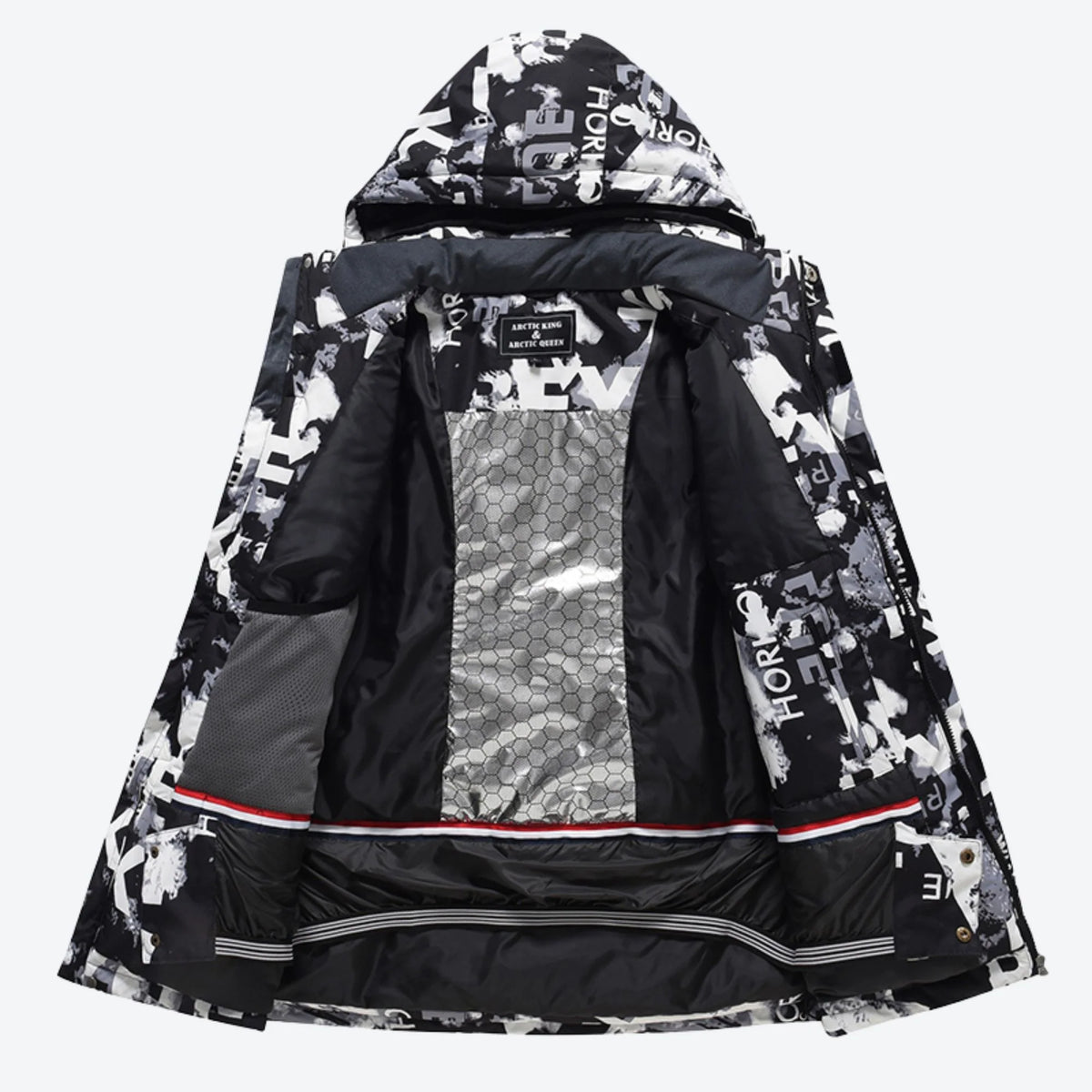 Alan | Men's Snow Jacket 2L Waterproof Breathable Abrasion-Resistant Durable Hooded Technical Outdoor Winter Performance Warm