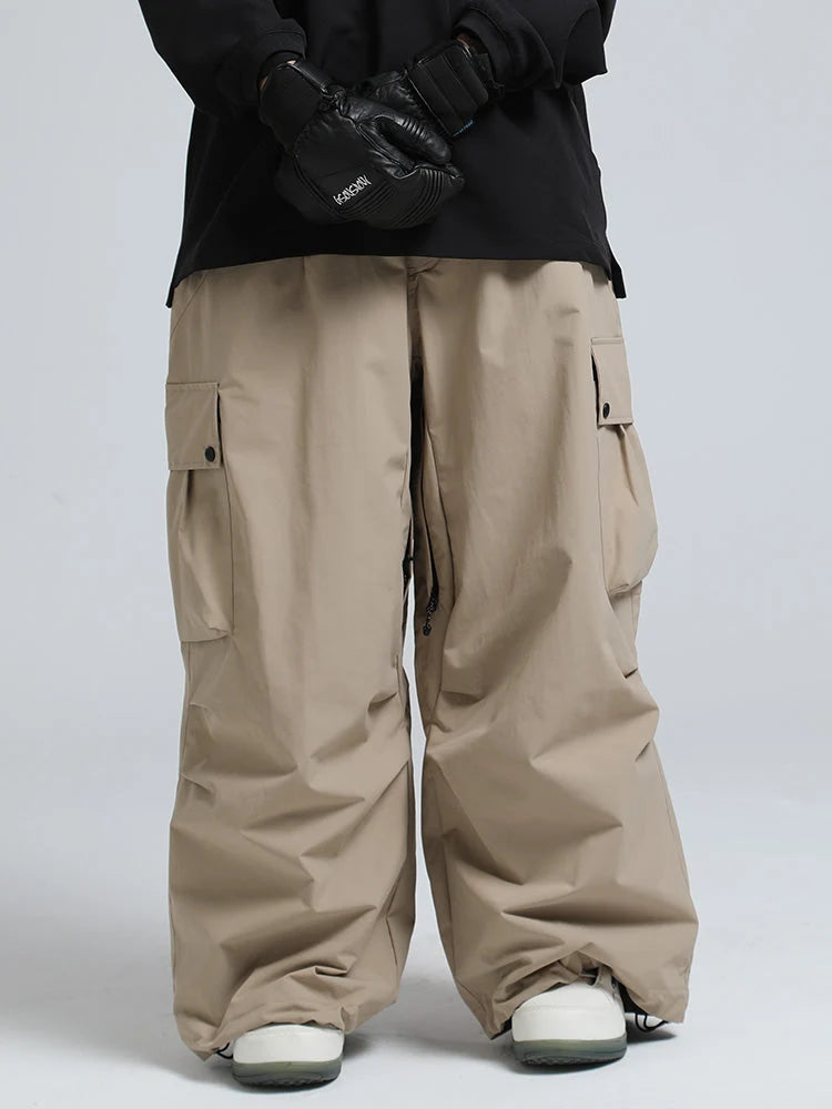 Barrett | Men's Snow Trousers Baggy Freestyle Durable Relaxed Fit Waterproof Insulated Warm Technical Outdoor Winter Snowboard