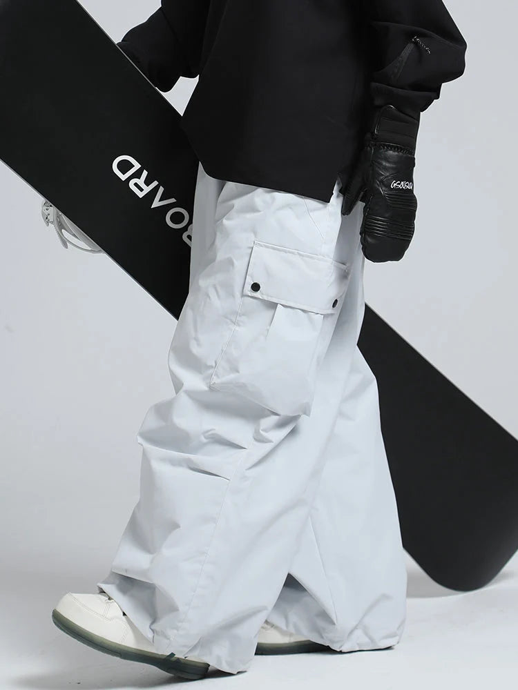 Barrett | Men's Snow Trousers Baggy Freestyle Durable Relaxed Fit Waterproof Insulated Warm Technical Outdoor Winter Snowboard