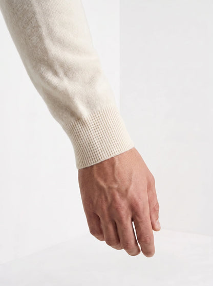 Aurelio | Men's Polo Sweater Long-Sleeve Knit Collared Soft Refined Smart Casual Everyday Layering Autumn Winter Knitwear