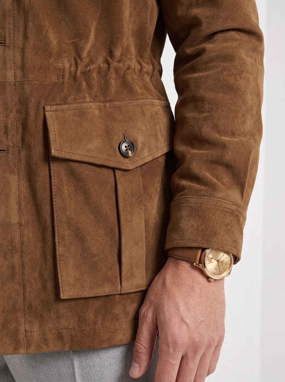 Banks | Men's Jacket Italian Slim Fit Hunting Structured Tailored Refined Smart Casual Everyday Layering Autumn Winter Outerwear