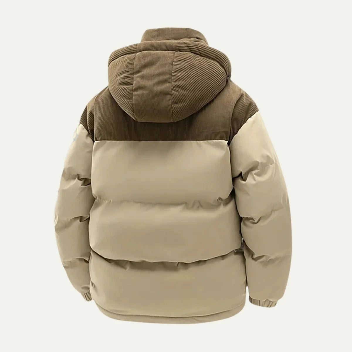 Abel | Men's Puffer Jacket Thick Hooded Insulated Warm Padded Durable Windproof Casual Everyday Streetwear Cold-Weather Winter