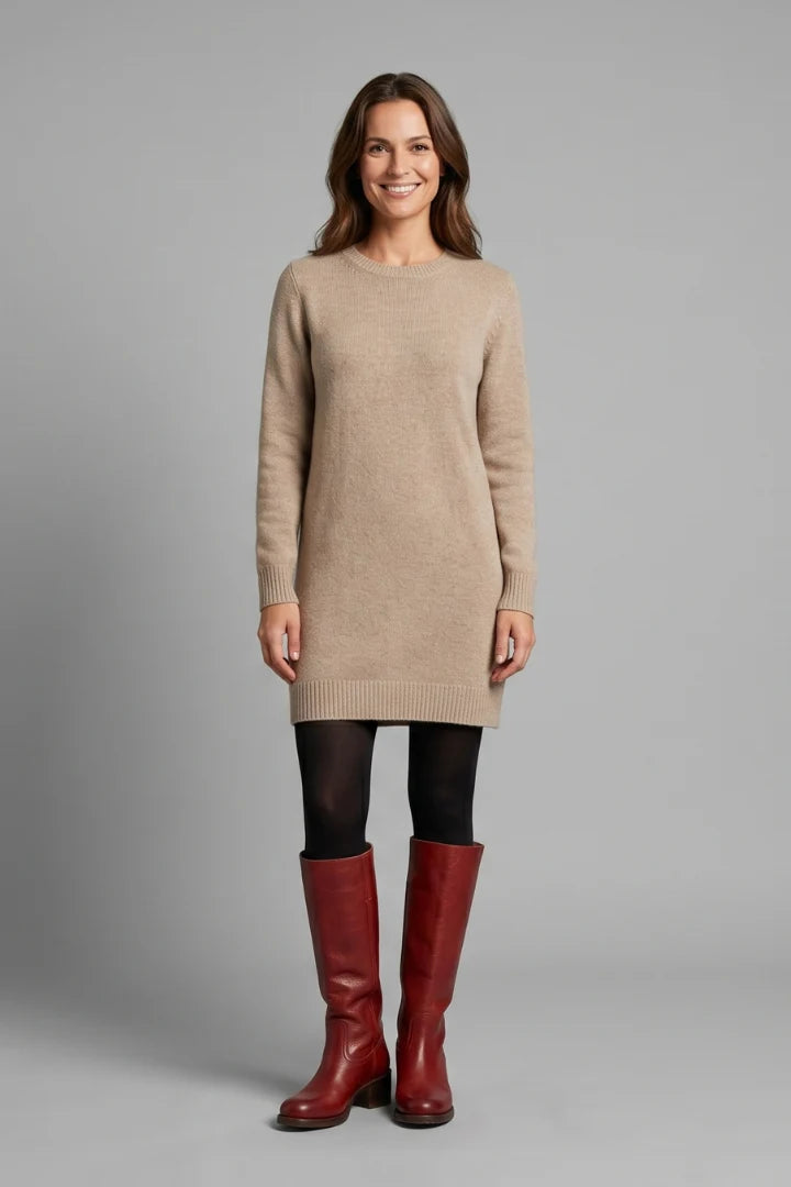 Melody | Women's Boots Orthopaedic Mid-Calf Shaft Rounded Toe Structured Heel Cushioned Comfort Pull-On Everyday Autumn Winter