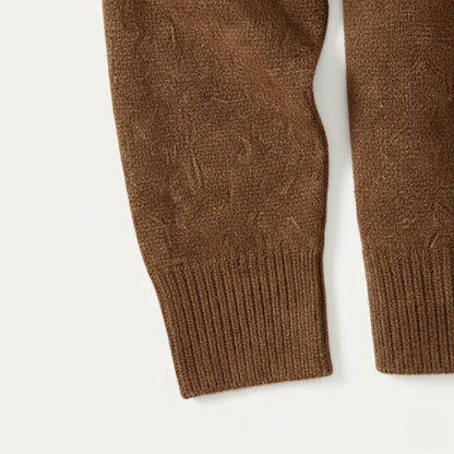 Edwin | Men's Polo Sweater Soft Knit Cashmere-Blend Modern Warm Refined Smart Casual Everyday Layering Autumn Winter Knitwear Cosy