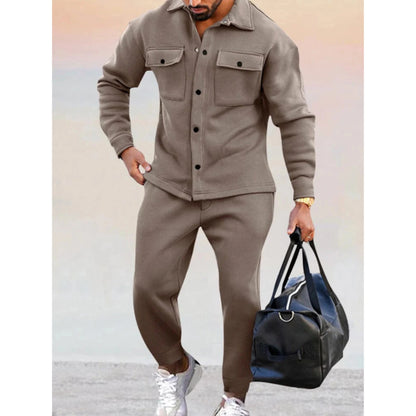Bode | Men's Co-ord Set Athleisure Breathable Two-Piece Relaxed Comfortable Versatile Casual Everyday Sporty Coordinated Autumn