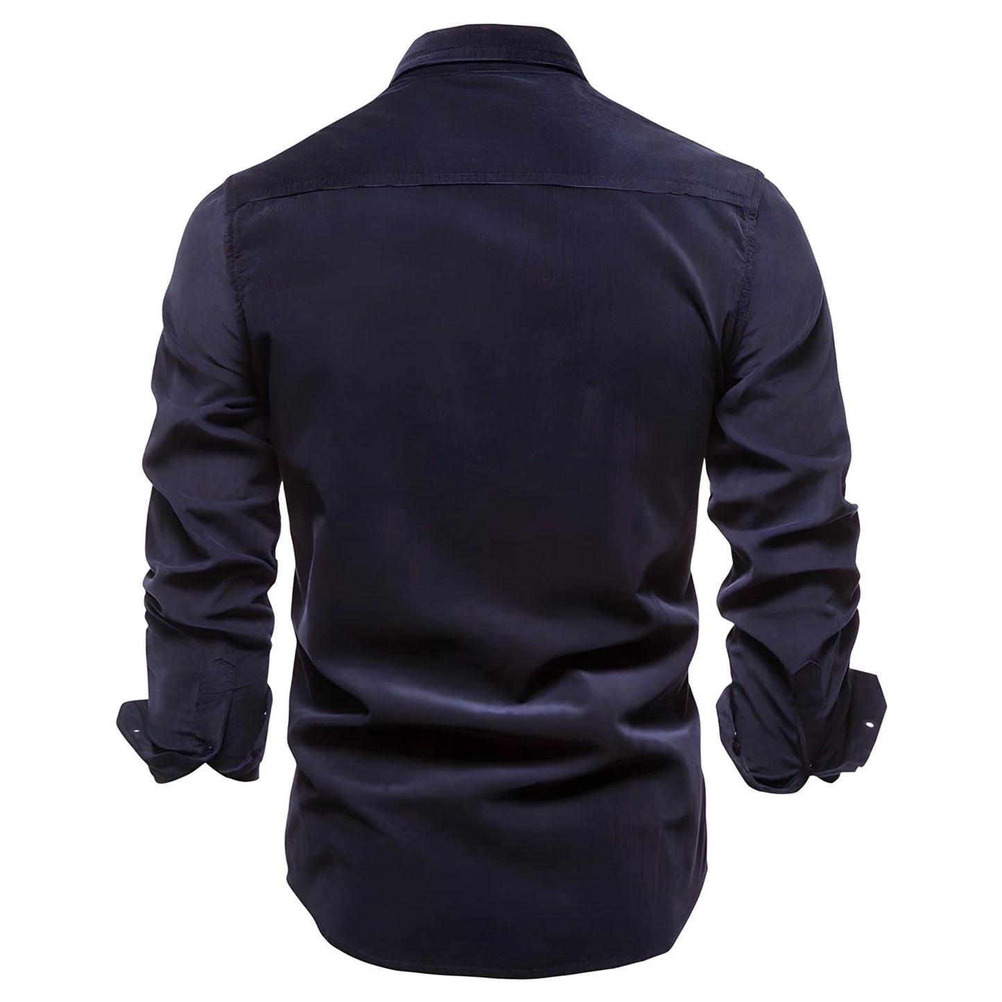 Alessandro | Men's Shirt Casual Button Front Structured Refined Smart Casual Everyday Autumn Layering Versatile Clean Modern