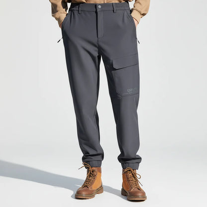 Braden | Men's Cargo Trousers Waterproof Fleece-Lined Windproof Warm Insulated Durable Outdoor Functional Technical Everyday