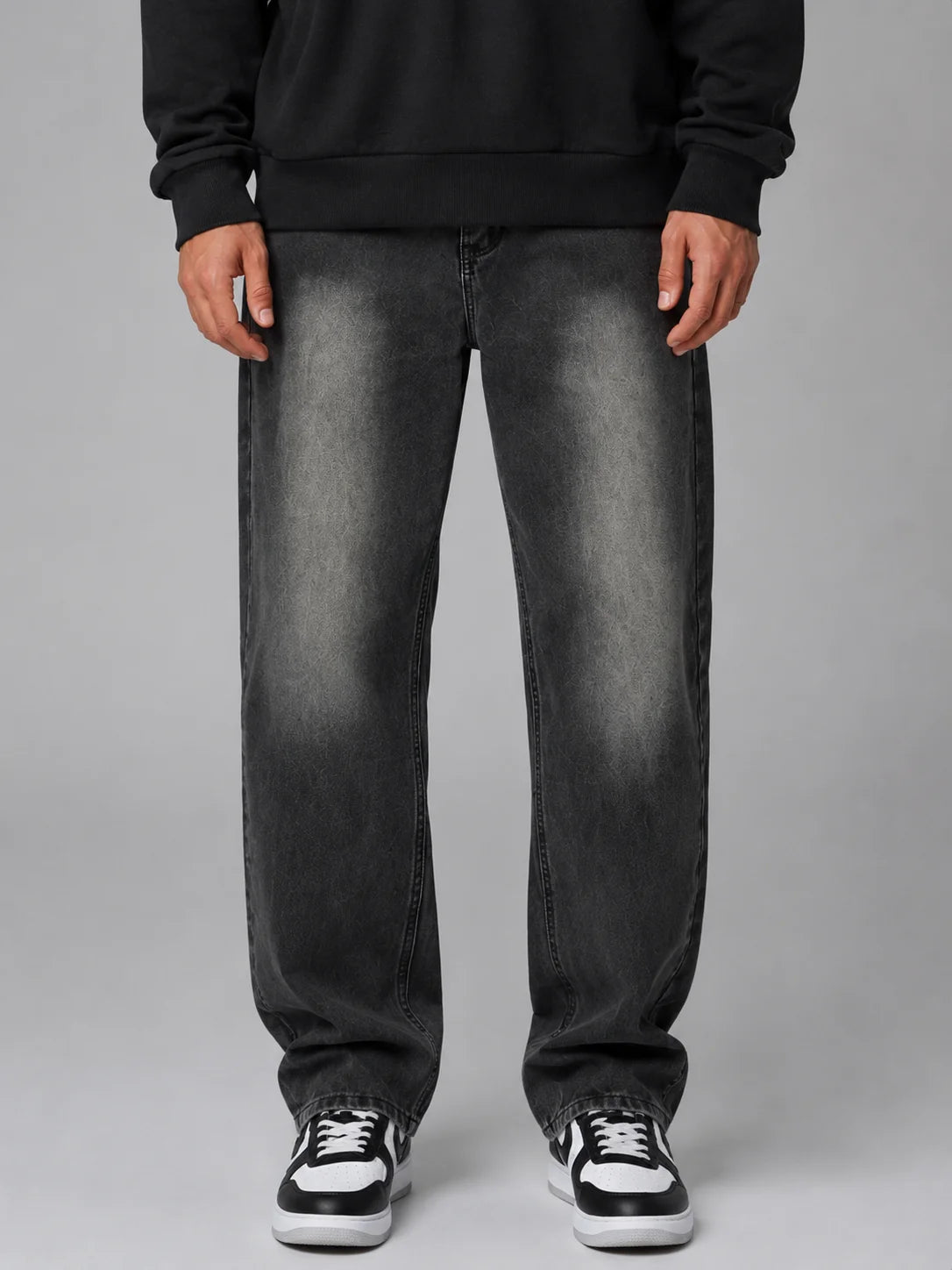 Beckett | Men's Jeans Relaxed Fit Straight Leg Vintage Washed Denim Casual Everyday Durable Comfortable Versatile Autumn Winter