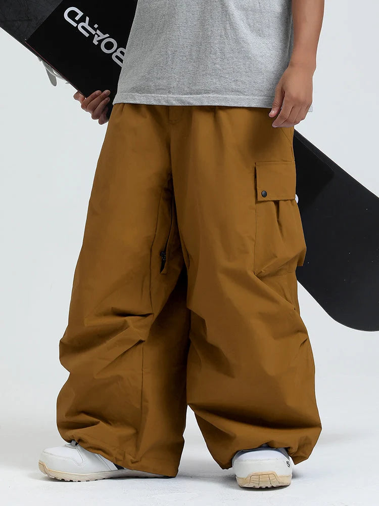 Barrett | Men's Snow Trousers Baggy Freestyle Durable Relaxed Fit Waterproof Insulated Warm Technical Outdoor Winter Snowboard