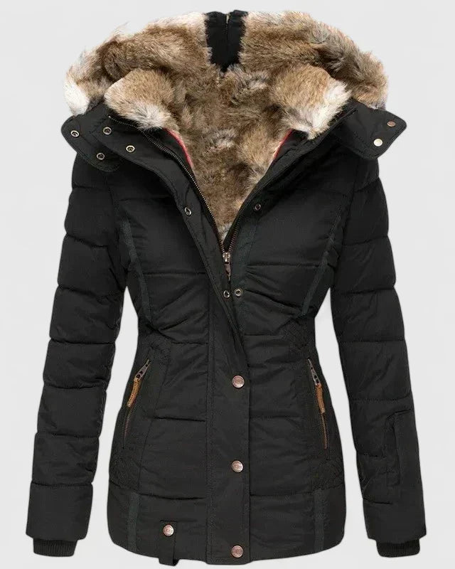 Simone | Women's Coat Comfortable Relaxed Warm Soft Structured Longline Casual Everyday Autumn Winter Outerwear Cosy Versatile