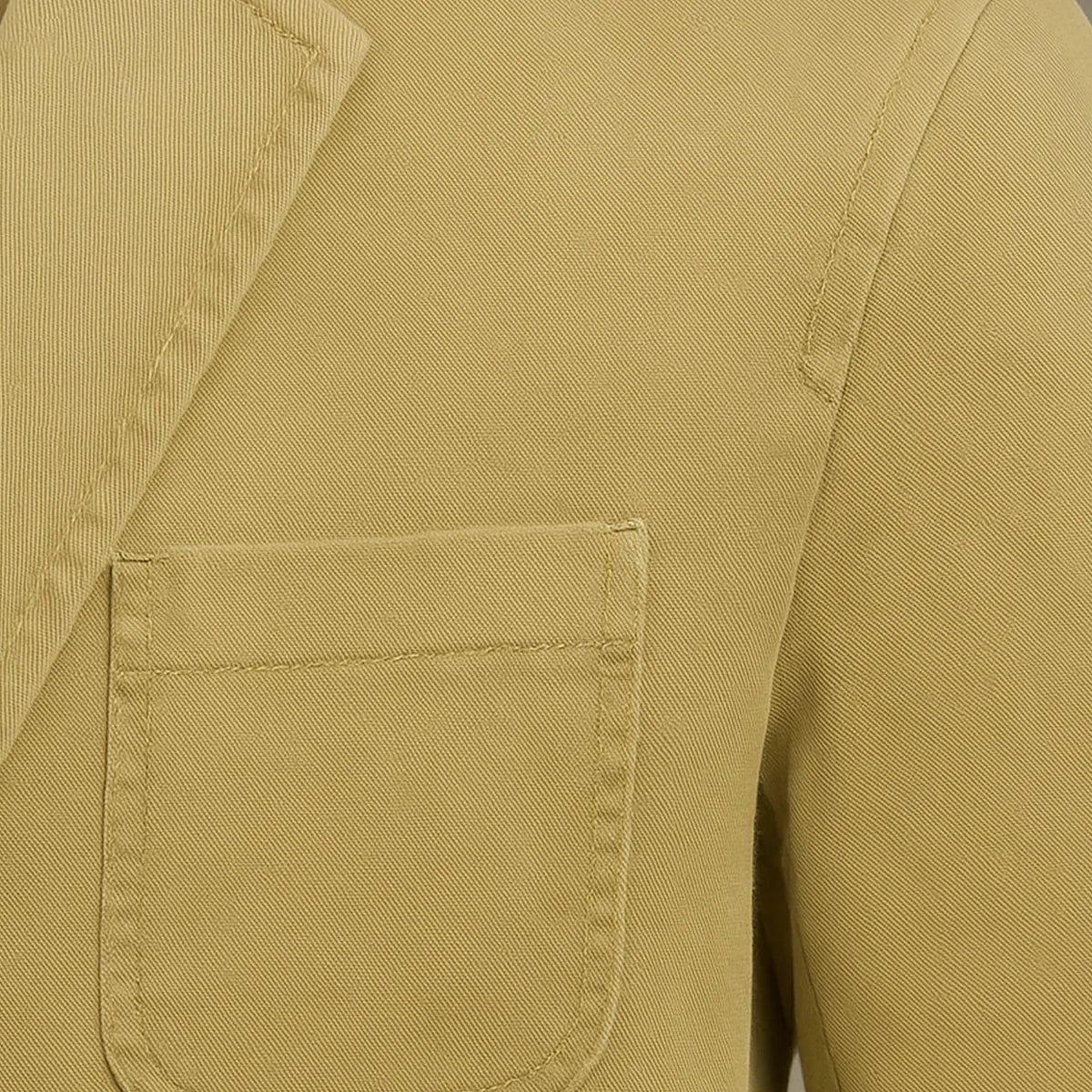 Arturo | Men's Jacket Cotton Blazer-Style Windbreaker Pockets Structured Lightweight Smart Casual Everyday Autumn Layering
